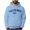 Light Blue, variant on Women's Slogan Letter Print Long Sleeve Hooded Sweatshirt Pullover Hoodie Tops (Black, XS)