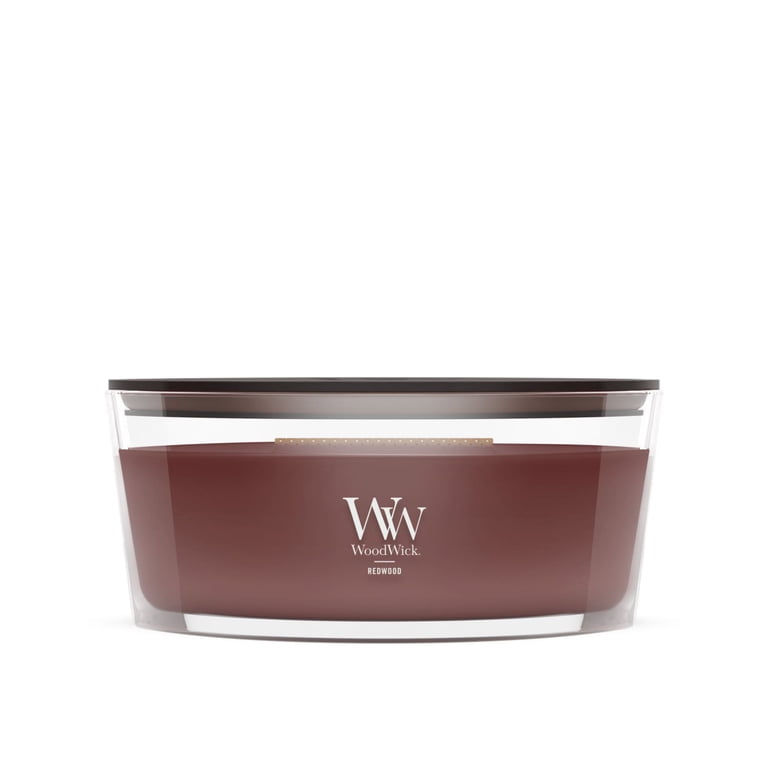 Woodwick Redwood Ellipse Candle photo 1