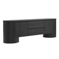 thumbnail image 5 of Duval  71 Inch Oval  TV Cabinet in Black, 5 of 10