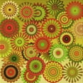 thumbnail image 1 of Ahgly Tapis d'Intérieur Lavable en Machine Carré Transitionnel Acajou Brun, 4 Pieds Carré, 1 of 7