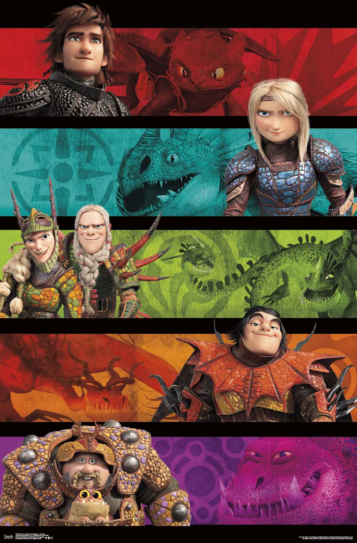How to Train Your Dragon 3 Group