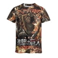 thumbnail image 2 of Wings of Liberty Attack on Titan Productos de tendencia retro Ropa para hombres Camiseta suave Camisetas deportivas Camiseta para hombre Camisetas, 2 of 5