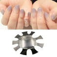 Nail Cutter Plate French Manicure Making Stainless Steel Toenail Rasp