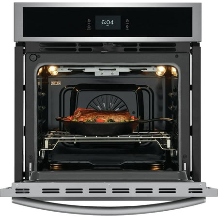 Frigidaire - Gallery 27" Built-in Single Electric Wall Oven with Fan Convection - Stainless Steel