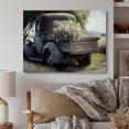 thumbnail image 2 of Designart Barn Flower Delivery Truck I Canvas Wall Art, 2 of 5