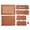 USD, variant on 2000 GBP Cash Savings Challenge Box Wooden Money Bank with Counter, Decorative Retro Savings Vault with Pen for Personalized Financial Planning, Wood