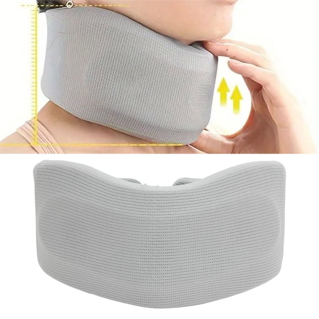 Neck Support Brace, Adjustable Neck Support Collar Comfortable V Shaped Design Multifunctional for Home