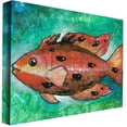 thumbnail image 2 of Trademark Fine Art "Orange Fish" Canvas Art, 2 of 2