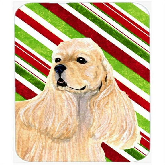 Carolines Treasures Cocker Spaniel Candy Cane Holiday Christmas Mouse Pad