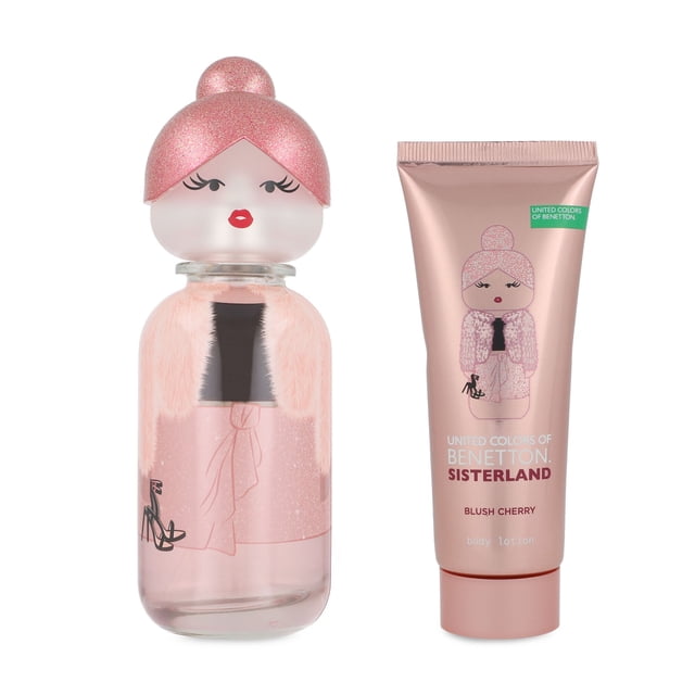 Set Benetton Sisterland Blush Cherry 2Pzs