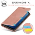 thumbnail image 6 of Compatible with Samsung S9 Wallet Case, PU Leather Flip Folio Case with Card Holders RFID Blocking Kickstand [Shockproof TPU Inner Shell] Phone Cover For Samsung Galaxy S9, rosegold, 6 of 11