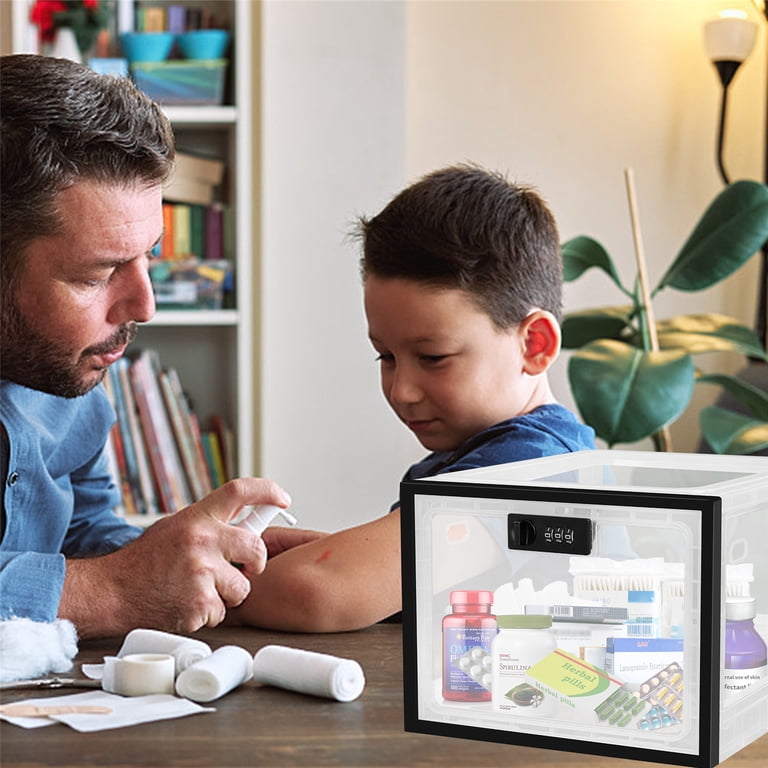 Locbbie Lockable Storage Box with Combination Lock photo 5