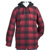 Faded Glory - Tall Men's Hooded Hunter's Lodge Flannel