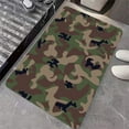 thumbnail image 3 of Earth Bath Mat,Jungle Camouflage Non-Slip Volume Super Absorbent Fast Drying for Bathroom Kitchen Door mat,Eco-Friendly Easy to Clean 20×31Inch (50 * 80cm), 3 of 6