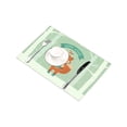 thumbnail image 4 of MKHERT Cute Fox with Marshmallows and Little Bird with Snow and Trees Placemats Table Mats for Dining Room Kitchen Table Decoration 12x18 inch,Set of 4, 4 of 4