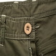 thumbnail image 4 of uikmnh Mens Shorts Men's Cargo Shorts Baggy Multi Pocket Five Quarter Mid Length Size:34, 4 of 7