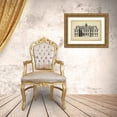 thumbnail image 3 of H. Hulsbergh 32x23 Gold Ornate Wood Framed with Double Matting Museum Art Print Titled - Vintage Facade IV, 3 of 4