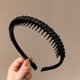 thumbnail image 3 of Accesorios para el cabello de moda, diademas para mujeres/niñas, diadema antideslizante, aro para el cabello cómodo, peine para dientes de resina (3 colores), 3 of 5