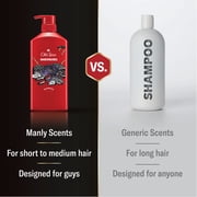 Old Spice Night panther Shampoo for Men, Healthier, Fuller, More Moisturized Looking Hair, 21.9 oz
