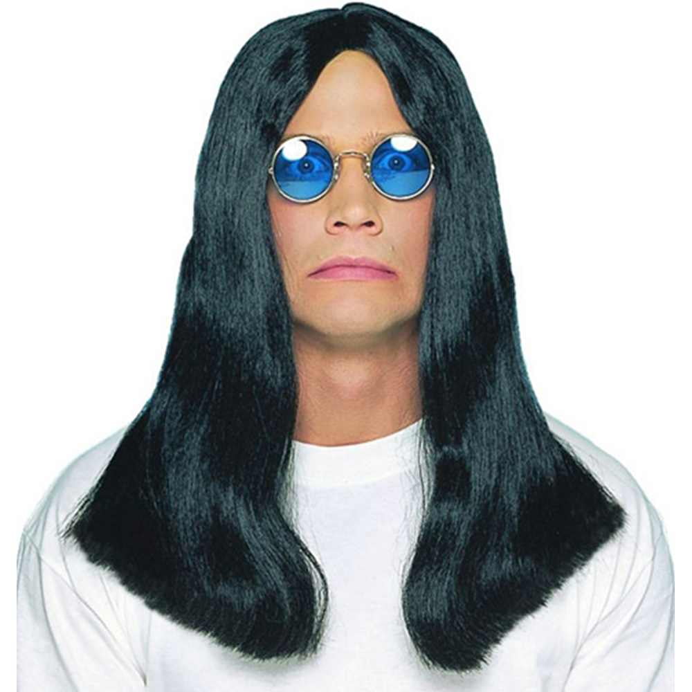 Ozzy Osbourne Black Rocker Wig