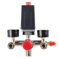 thumbnail image 2 of Interruptor de presión para compresor de aire con manómetro doble, conjunto de válvula de control de presión de bomba, 380 V, 2 of 12