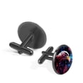 thumbnail image 2 of Eagle Men's Silver Stainless Steel Cufflink Set for Formal Attire, Made of High-Quality Materials, Ideal for Business Meetings and Weddings, 2 of 6