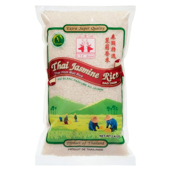 Riz thaï au jasmin 2 kg