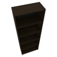 thumbnail image 6 of Nmkwnr 5 Shelves Wood Bookcase Open Bookshelf for Living Room, Office, Dark Brown, 6 of 7