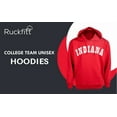 thumbnail image 2 of RuckFitt Indiana Hoodie, Hoosiers Sweatshirt IU Hoodie University Sweatshirt, 2 of 6
