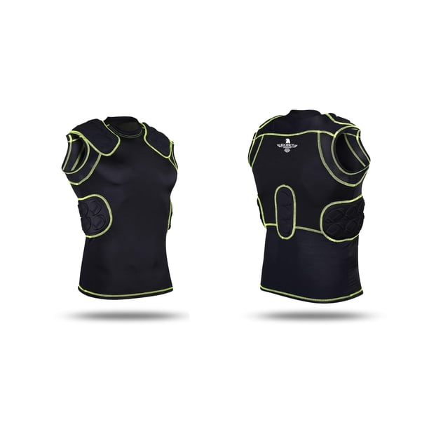 Exxact Sports" Defender 5 Pads Football Shirt/Jersey with Integrated