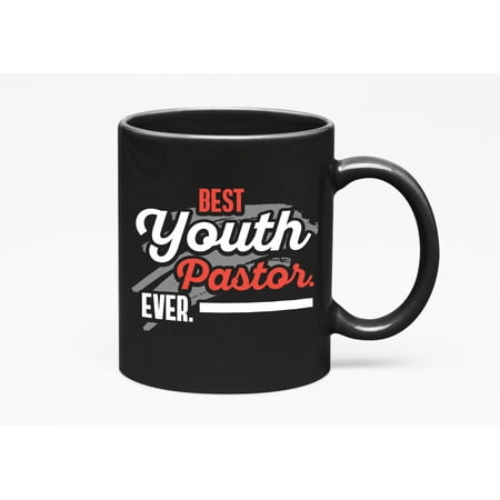 

Best Youth Pastor Ever Black 11oz Ceramic Mug
