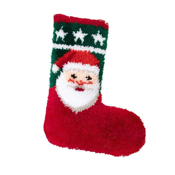 Creative Latch Hook Kits Christmas Rug Carpet Making