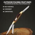 thumbnail image 3 of Premium Copper Folding Knife Emergency Tool, Camping & Kitchen Essential, Perfect Gift for Men, 3 of 7