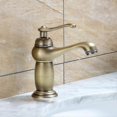 thumbnail image 2 of Grifo mezclador de latón antiguo para lavabo de baño, cobre macizo, estilo europeo de lujo, modelo s202412241657, 2 of 5