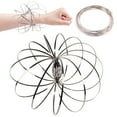 thumbnail image 1 of Stainless Steel Arm Ring Toy Decompression Bracelet Toy Multifunction Bracelet Fluid Toy, 1 of 8