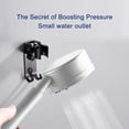 thumbnail image 4 of TIMIFIS Mini Plate Shower Nozzle, Pressurized Shower Made of 304 Stainless Steel Material, with Strong Water Output, Durability, and A Beautiful and Practical Appearance Kitchen Gadgets, 4 of 6