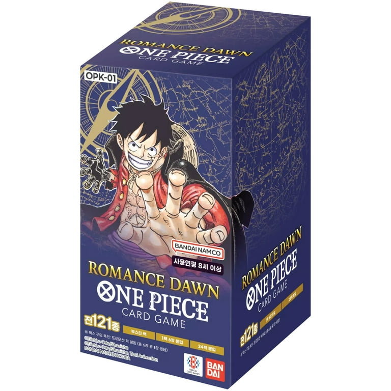 one piece card game korea TCG: Korean 500 Years in the Future Booster Box (OPK-07) New strategy cards have also been introduced BANDAI HOBBY One Piece Korean