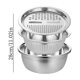 thumbnail image 4 of Cortadora Multifuncional De Acero Inoxidable Con Recipiente, 4 of 8