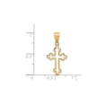 thumbnail image 2 of 14k Yellow Gold Cross Pendant Necklace for Men and Women with Openwork Design and Polished Finish Lightweight Religious Jewelry for Daily Wear and Spiritual Style, 2 of 5