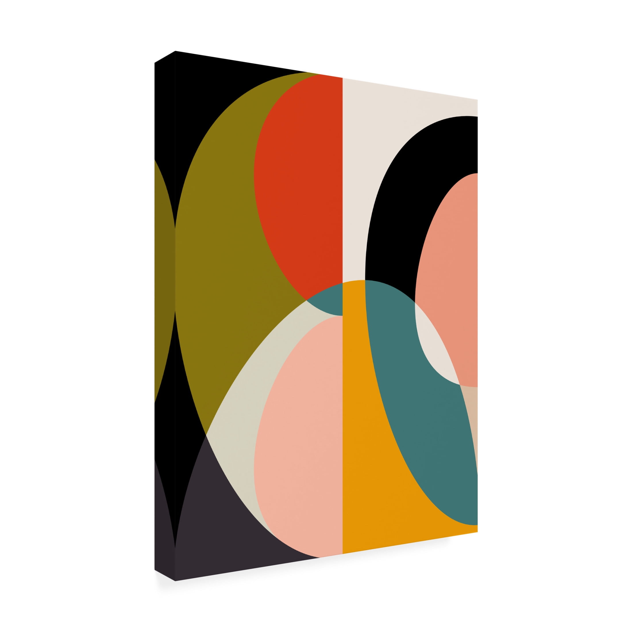 Trademark Fine Art Ana Rut Bre Mid Century Pastel 11 Canvas Wall Art