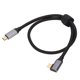 thumbnail image 3 of Cable de extensión tipo C de 100 W, 4K, ángulo recto, 5 A, PD, para teléfono Xiaomi, 90 grados, 3,1 mm², 3 of 14