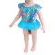 thumbnail image 2 of Nuevo traje de baño apto para muñecas americanas de 18 pulgadas, ropa, accesorios hechos a mano. Bañador Azul, 2 of 2