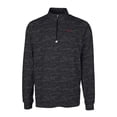 thumbnail image 2 of Men's Cutter & Buck Black Arkansas Razorbacks Traverse Camo Print Stretch Quarter-Zip Pullover Top, 2 of 3