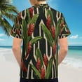 thumbnail image 6 of High Quality Hawaiian Shirts for Men Short Sleeve Aloha Beach Shirt Floral Summer Casual Button Down Shirts Blouses YAJ4UQ, 6 of 7