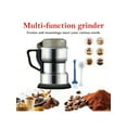 thumbnail image 3 of Electric Grain Grinder and Multi-Grain Flour Mill, 110V High-Power Household Crusher for Coffee, Wheat, Soybean, and Corn, Portable Dry Food Powder Grinding Machine, Stainless Steel, 3 of 11