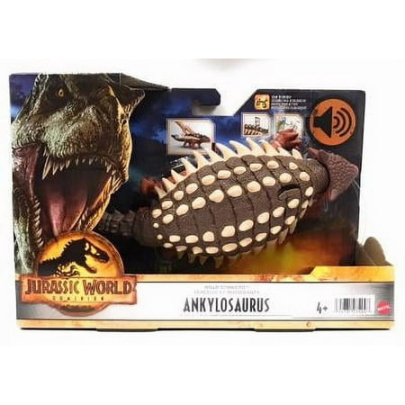 Jurassic World Dominion Roar Strikers Ankylosaurus HDX36