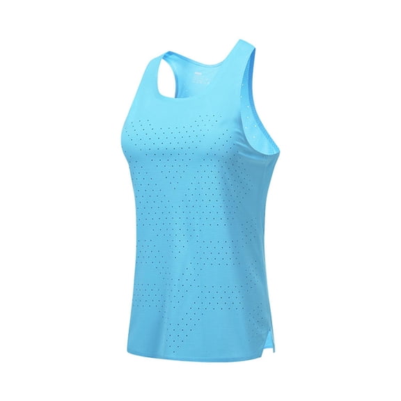 Lmnyox Athletic Tops for Women Lightweight Breathable Quick Dry Running Workout Tank Tops Summer Sleeveless Sport Shirts
