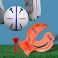 thumbnail image 6 of Golf Ball Lines Marking Tool Template Liner Accessory Simple to Put on and Off for Men Women Kid Portable Practical Easily Operate and Use Red, 6 of 9