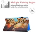 thumbnail image 3 of SM-T220/T225 Case and Cover, Galaxy Tab A7 Lite Case 2021 Released, Allytech Slim Painted PU Leather Shockproof Folio Stand Case with Card Slots for Samsung Galaxy Tab A7 Lite 8.4", Plum Blossom, 3 of 7