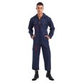 thumbnail image 4 of Aislor Mens Mechanic Uniforms Long Sleeve Zip Up Coverall Stain and Wrinkle Resistant, 4 of 7